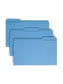 Reinforced Tab File Folders, 1/3-Cut Tab, Blue Color, Legal Size, Set of 100, 086486170345