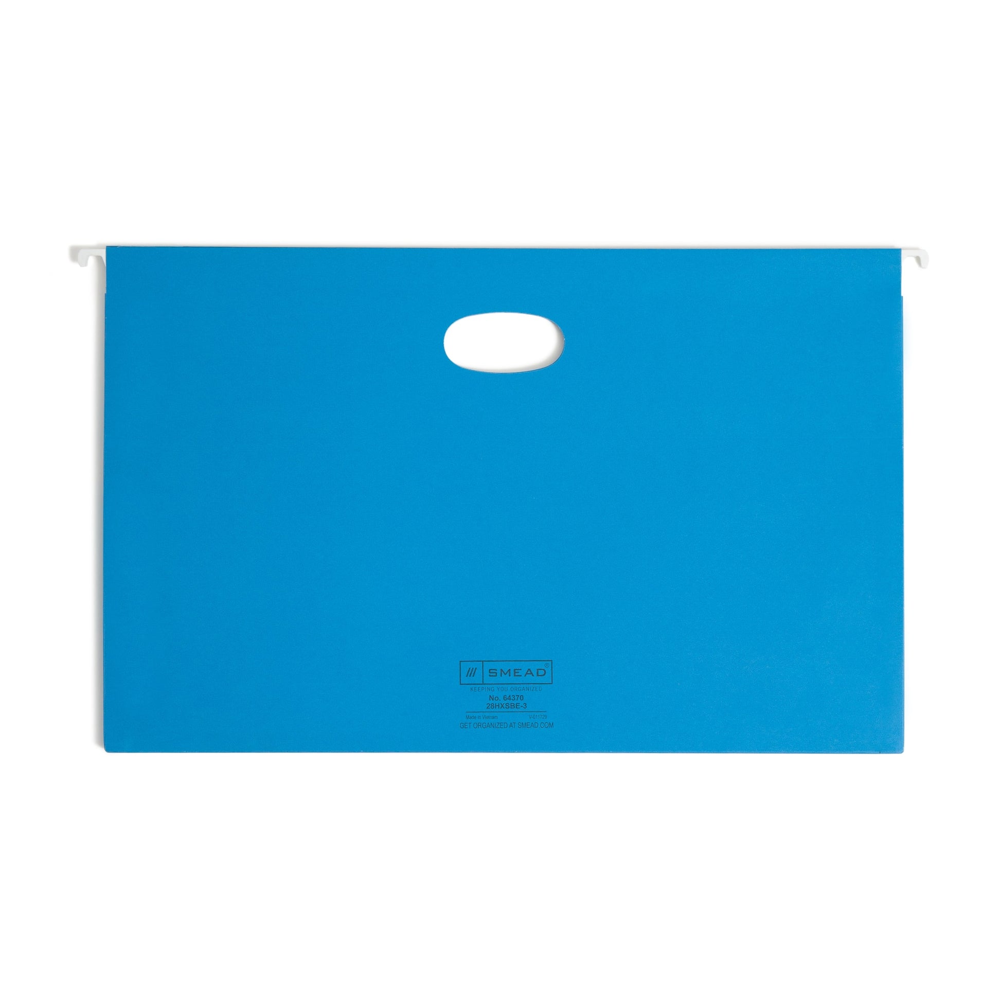 Hanging File Pockets with Tabs, 3" Expansion, Blue Color, Legal Size, Set of 25, 086486643702