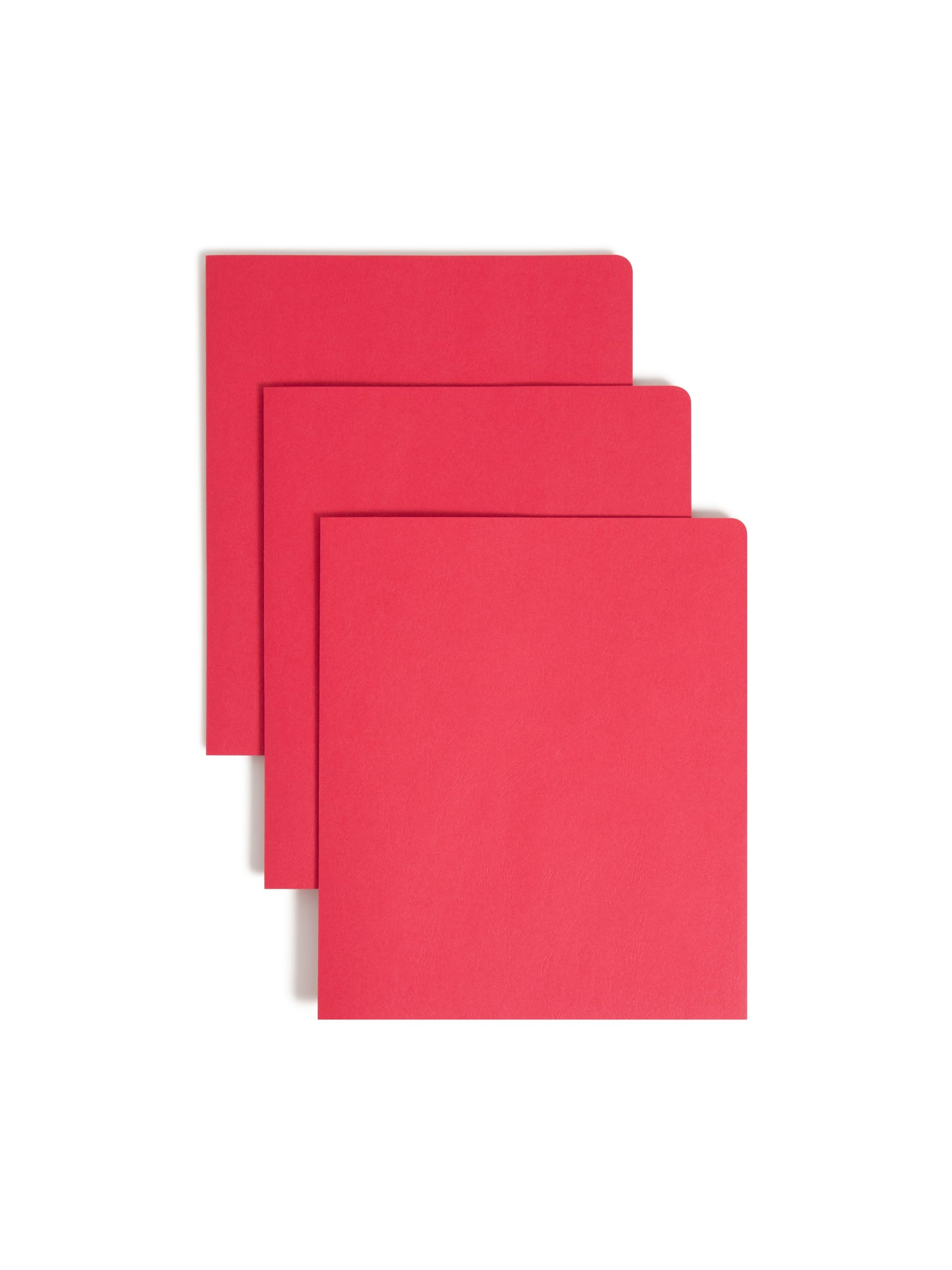 Standard Two-Pocket Folders, Red Color, Letter Size, Set of 0, 30086486878594