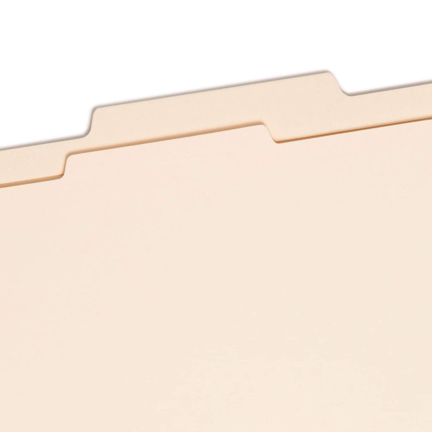 Classification File Folders, 1 Divider, 2 inch Expansion, Manila Color, Letter Size, Set of 10, 30086486137004