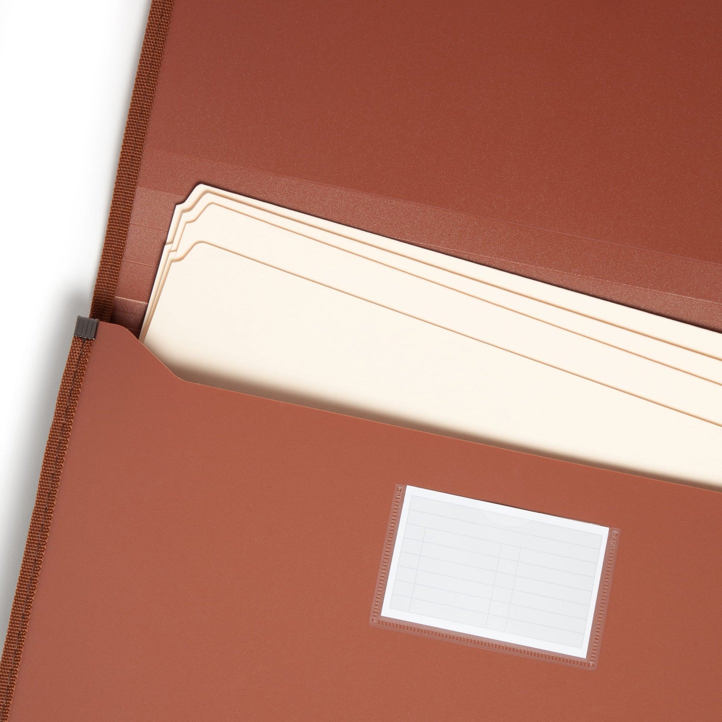 TUFF® Expanding Wallets, 5-1/4-Inch Expansion, Redrope Color, Legal Size, Set of 1, 086486737890