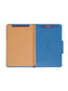 SafeSHIELD® Pressboard Classification File Folders, 3 Dividers, 3 inch Expansion, 2/5-Cut Tab, Dark Blue Color, Legal Size, Set of 0, 30086486190962
