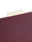 SuperTab® Classification File Folders, Maroon Color, Letter Size, Set of 10, 30086486140134