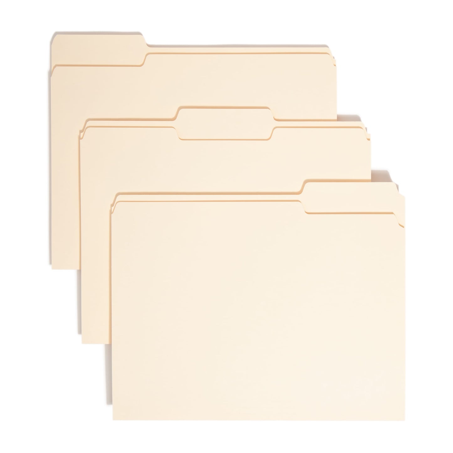 File Folders with Antimicrobial Product Protection, Manila Color, Letter Size, Set of 100, 086486103381