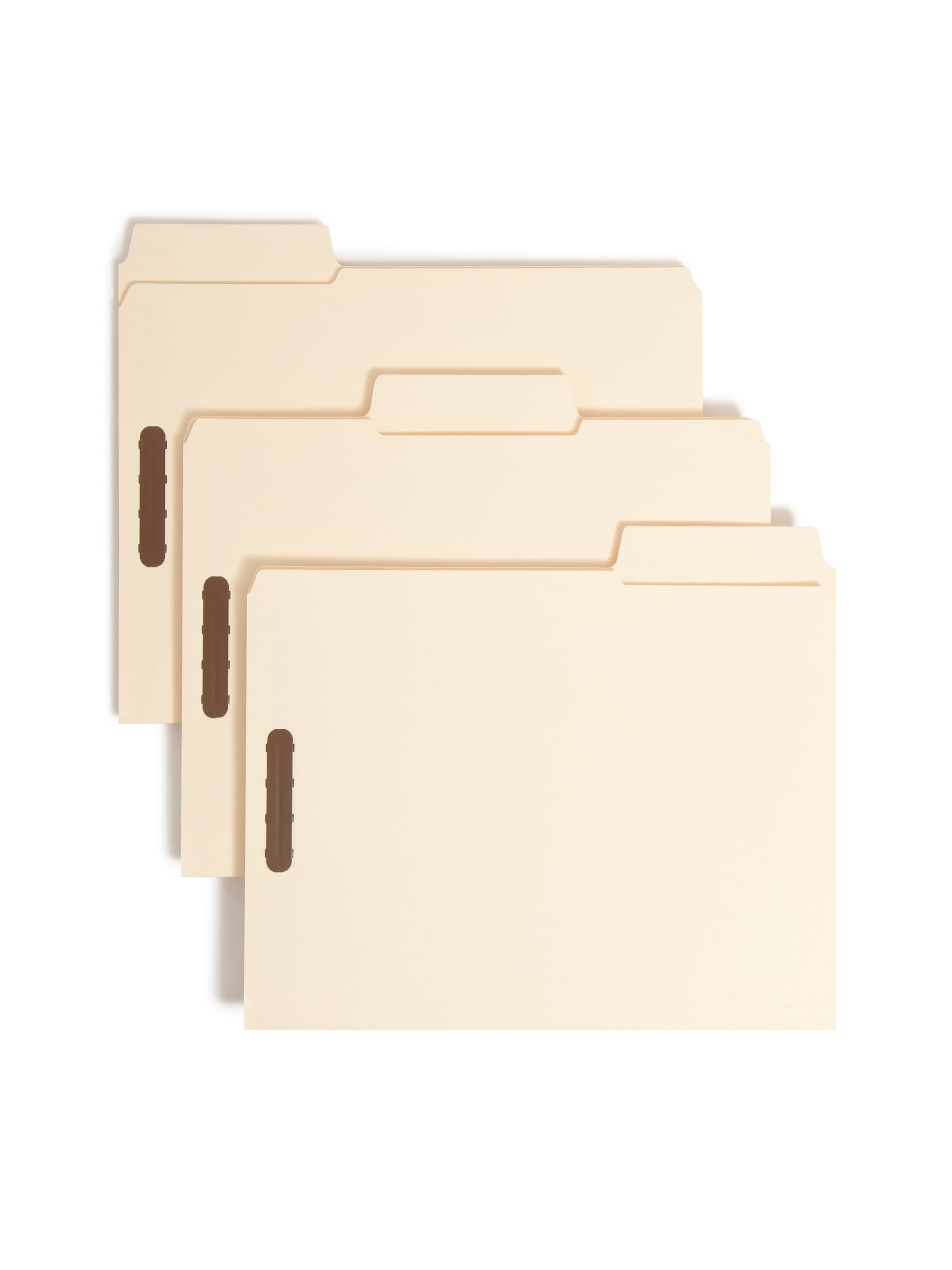 SuperTab® Heavyweight Fastener File Folders, Manila Color, Letter Size, Set of 50, 086486145459