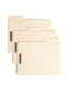 SuperTab® Heavyweight Fastener File Folders, Manila Color, Letter Size, Set of 50, 086486145459