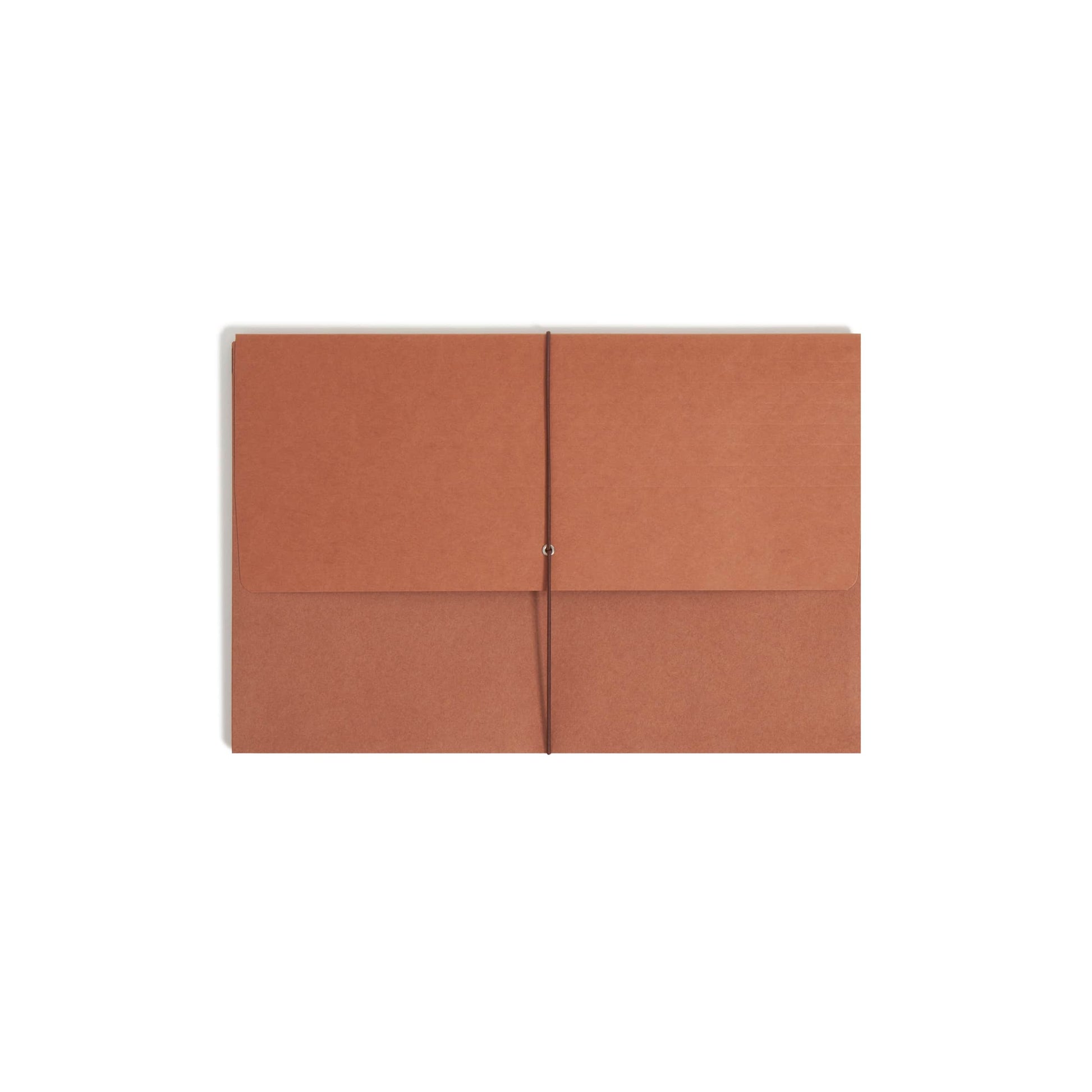Redrope Expanding Wallets with Elastic Cord, 3-1/2 Inch Expansion, Redrope Color, Legal Size, Set of 10, 30086486710078