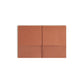 Redrope Expanding Wallets with Elastic Cord, 3-1/2 Inch Expansion, Redrope Color, Legal Size, Set of 10, 30086486710078