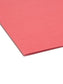 100% Recycled File Folders, Assorted Colors Color, Letter Size, Set of 100, 086486120081