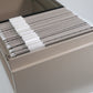 Standard Hanging File Folders with 1/5-Cut Tabs, Gray Color, Letter Size, Set of 25, 086486640633