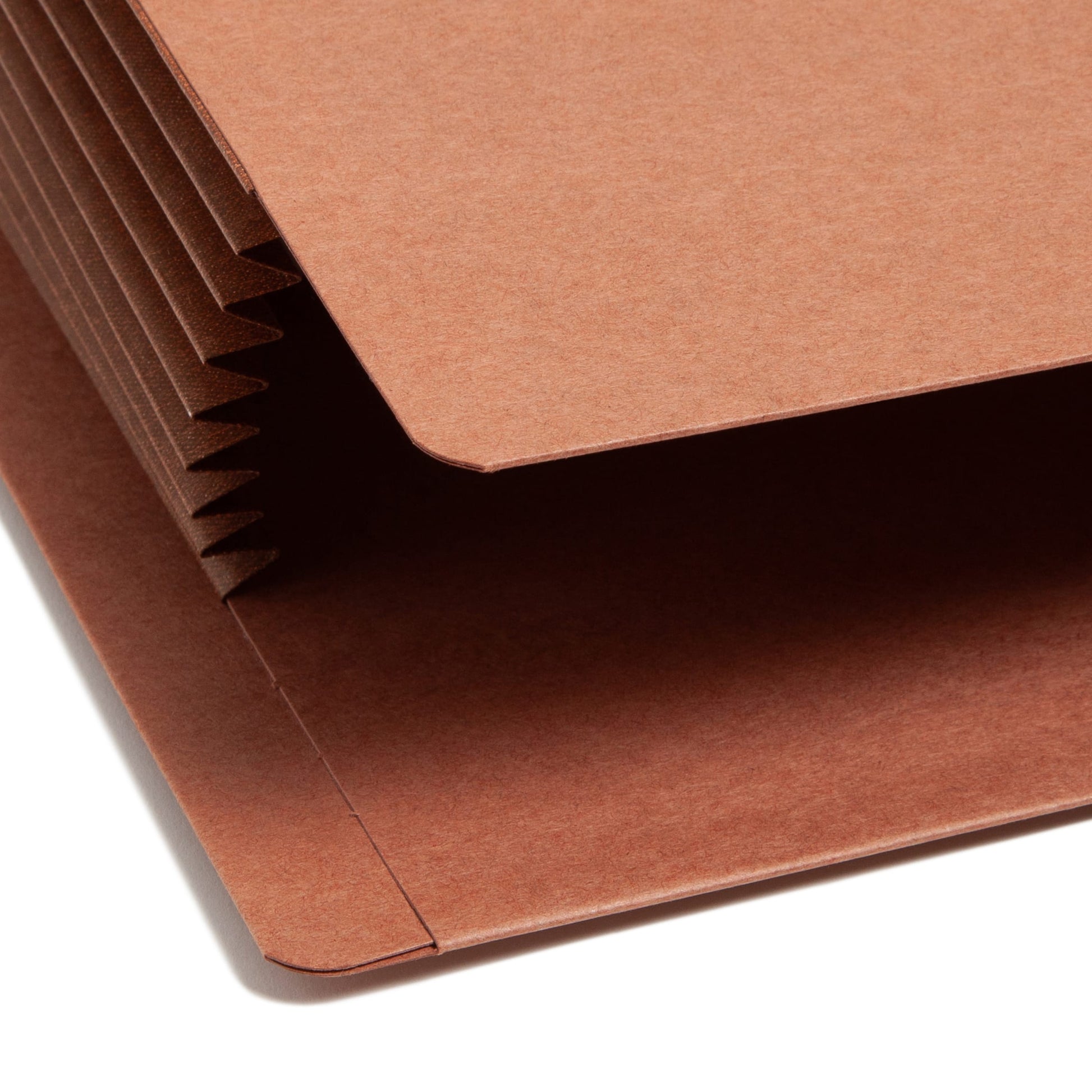 TUFF® Extra-Wide Reinforced End Tab File Pockets, Straight-Cut Tab, 7 inch Expansion, Redrope Color, Extra Wide Letter Size, Set of 1, 30086486737952