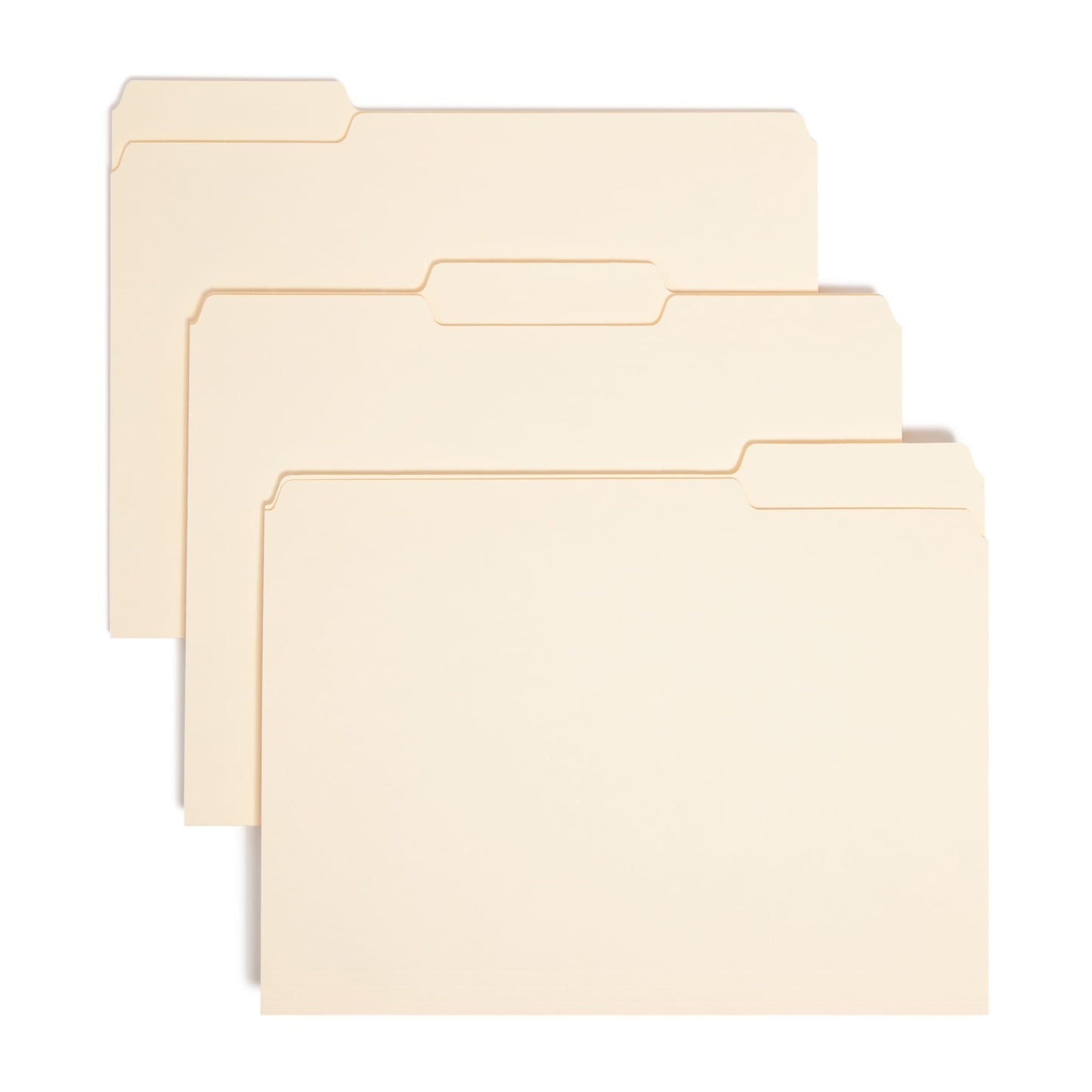 Interior File Folders, Manila Color, Letter Size, Set of 100, 086486102308