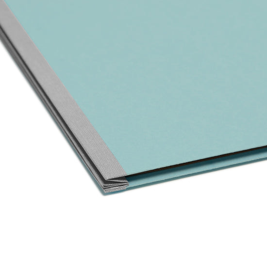 Pressboard Classification File Folders, 1 Divider, 2 inch Expansion