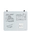 Glass Cubicle Magnetic Dry Erase Board, White, 20" x 16", 2' or Smaller, White, 20" X 16" Size, Set of 1, 843463130323