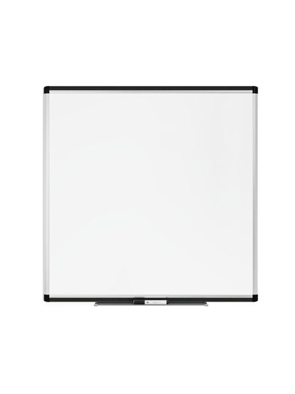 Aluminum PinIt Frame Dry Erase Board, Pinit Frame, Silver, White, 35" x 35", 3 x 3, White, 35" X 35" Size, Set of 1, 817894028061