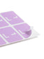 AlphaZ® ACCS Color Coded Alphabetic Labels - Sheets, Lavender Color, 1" X 1-5/8" Size, Set of 100, 086486671828