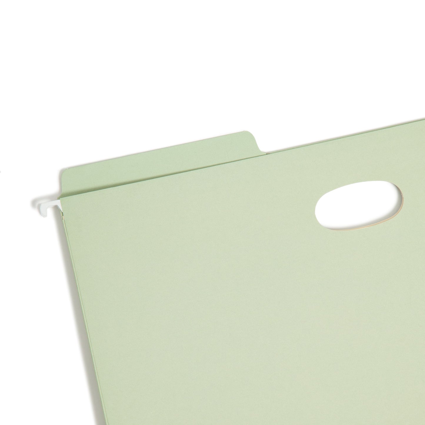FasTab® Extra Capacity Hanging File Folders, 1/3-Cut Tab, Moss Green Color, Legal Size, Set of 1, 086486643221