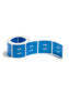 DCC Color-Coded Numeric Labels - Rolls, Light Blue Color, 1-1/2" X 1-1/2" Size, Set of 250, 086486674218