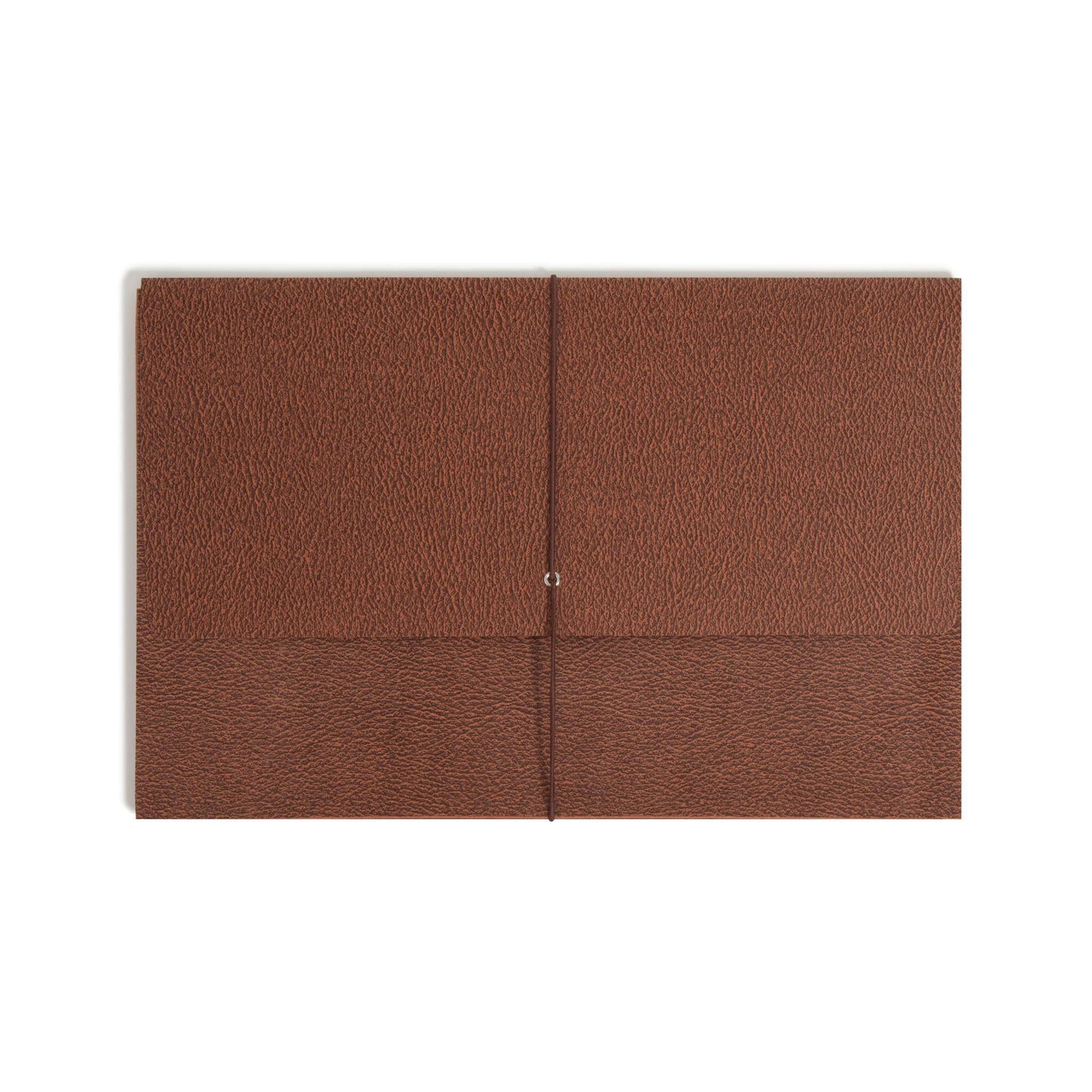 Redrope-Printed Partition Wallets with Elastic Cord, 5-1/4 Inch Expansion, 6 Pocket, 5 Divider, Brown Color, Legal Size, Set of 10, 30086486724754