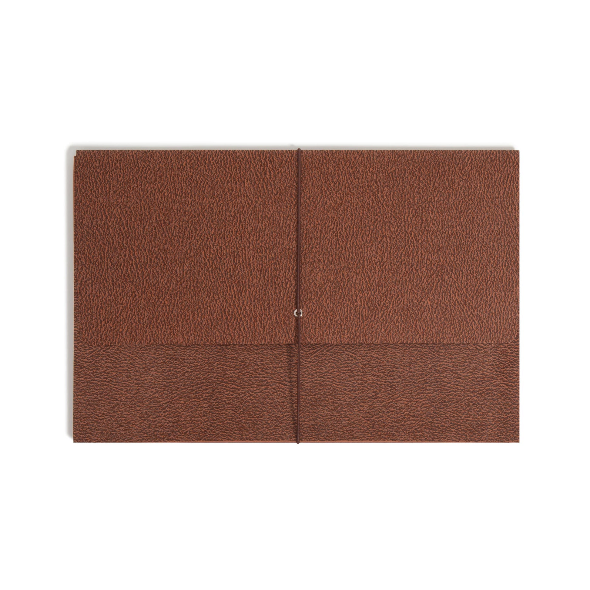 Redrope-Printed Partition Wallets with Elastic Cord, 5-1/4 Inch Expansion, 6 Pocket, 5 Divider, Brown Color, Legal Size, Set of 10, 30086486724754