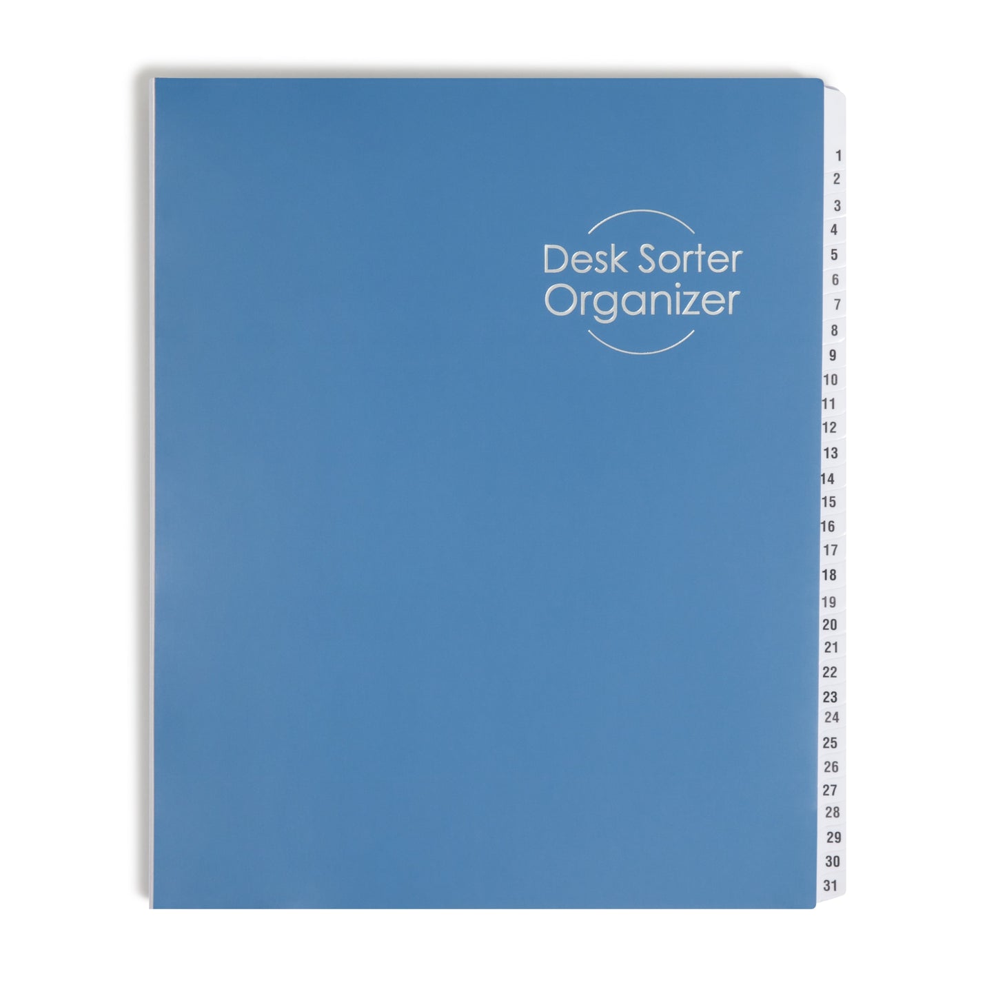 Desk File/Sorters, Dark Blue Color, Letter Size, Set of 1, 086486892940