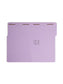 Reinforced Tab Fastener File Folders, 1/3-Cut Tab, 2 FastenersReinforced Tab Fastener File Folders, 1/3 Cut, Lavender, Legal, Lavender, Legal Size, Set of 50, 086486174404