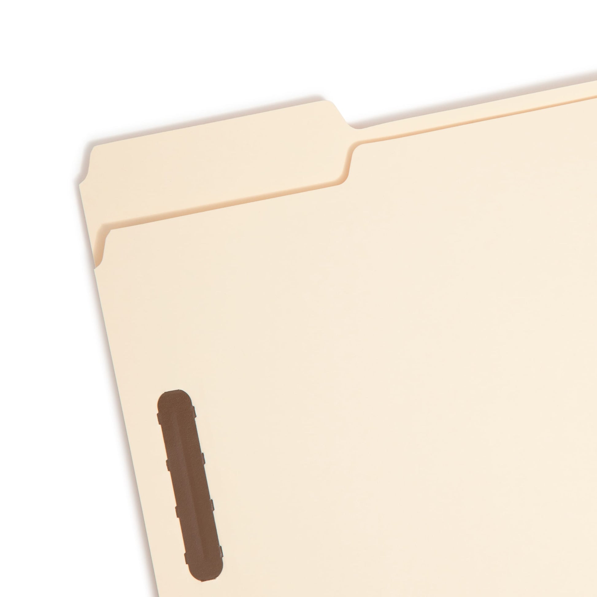 Heavyweight Fastener File Folders, Manila Color, Letter Size, Set of 50, 086486146005
