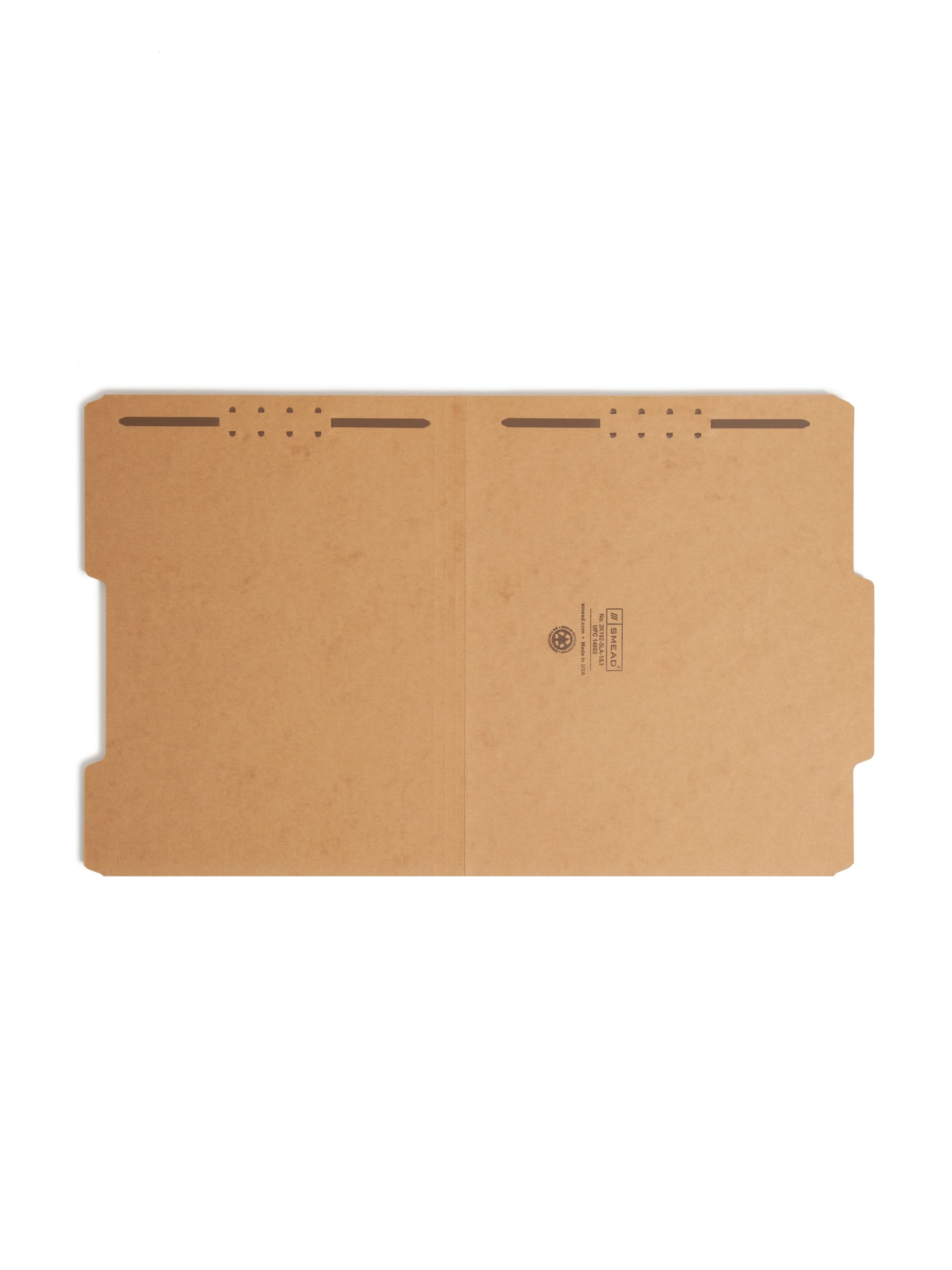 Standard Fastener File Folders, Kraft Color, Letter Size, Set of 50, 086486148825