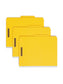 Pressboard Classification File Folders, 2 Dividers, 2 inch Expansion, Yellow Color, Letter Size, Set of 0, 30086486140646