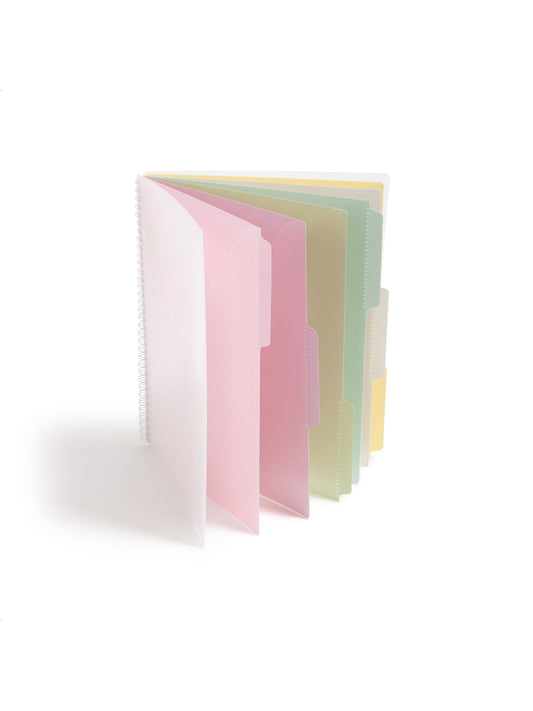 Project Organizer, 12 Pockets, 6 Dividers, 1/3-Cut TabProject Organizer, 1/3 Cut, 12 Pockets, 6 Dividers, Assorted Colors, Letter, Assorted Colors, Letter Size, Set of 1, 086486892087
