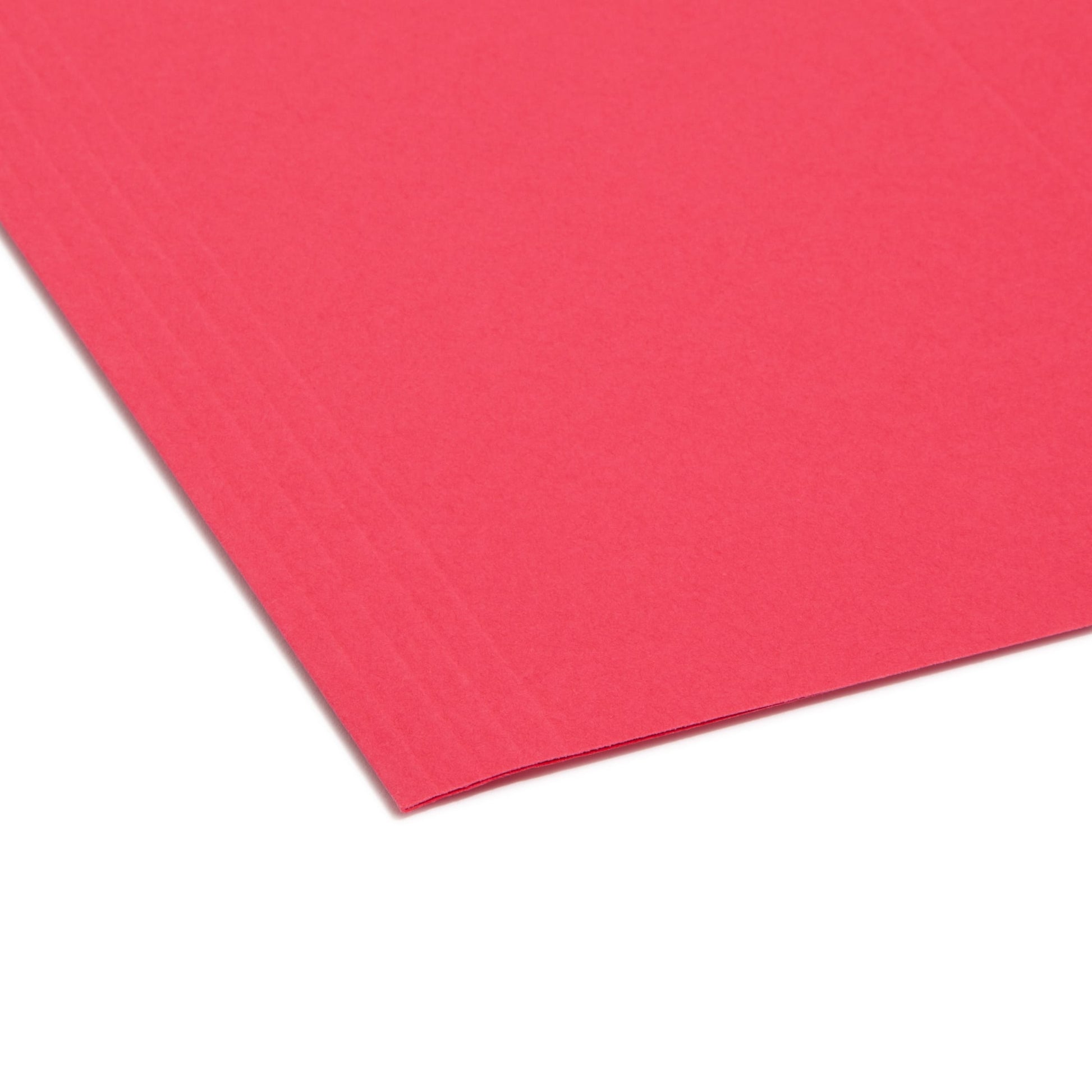 FasTab® Hanging File Folders, 1/3-Cut Tab, Red Color, Letter Size, Set of 20, 086486640961