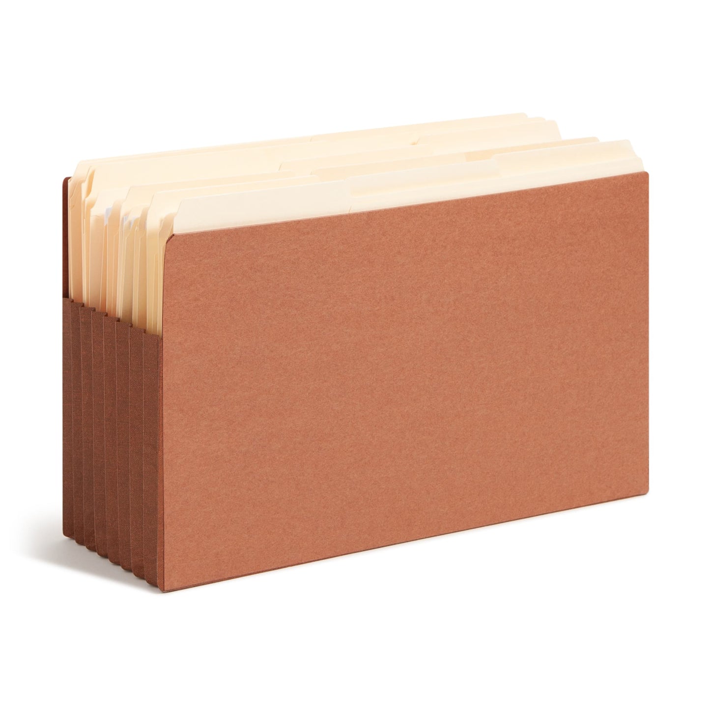 TUFF® Extra-Wide Reinforced End Tab File Pockets, Straight-Cut Tab, 7 inch Expansion, Redrope Color, Extra Wide Legal Size, Set of 1, 30086486747951