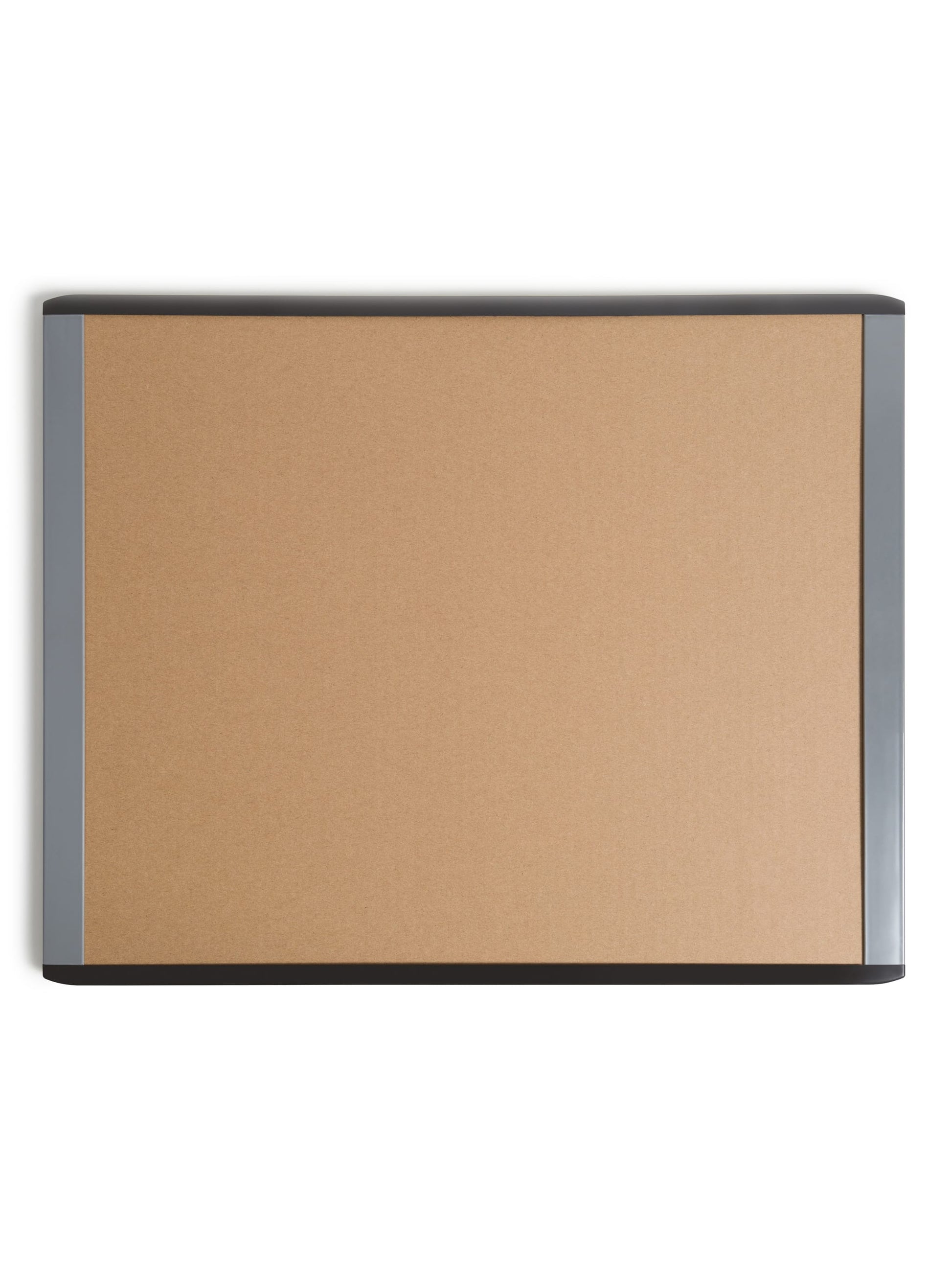 Mod Frame Cork Board, Black and Grey, Natural, 2" x 1", 2' or smaller, Natural, 2" X 1" Size, Set of 1, 812296023904