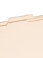 Classification File Folders, 2 Dividers, 2 inch Expansion, Manila Color, Letter Size, Set of 10, 30086486140004