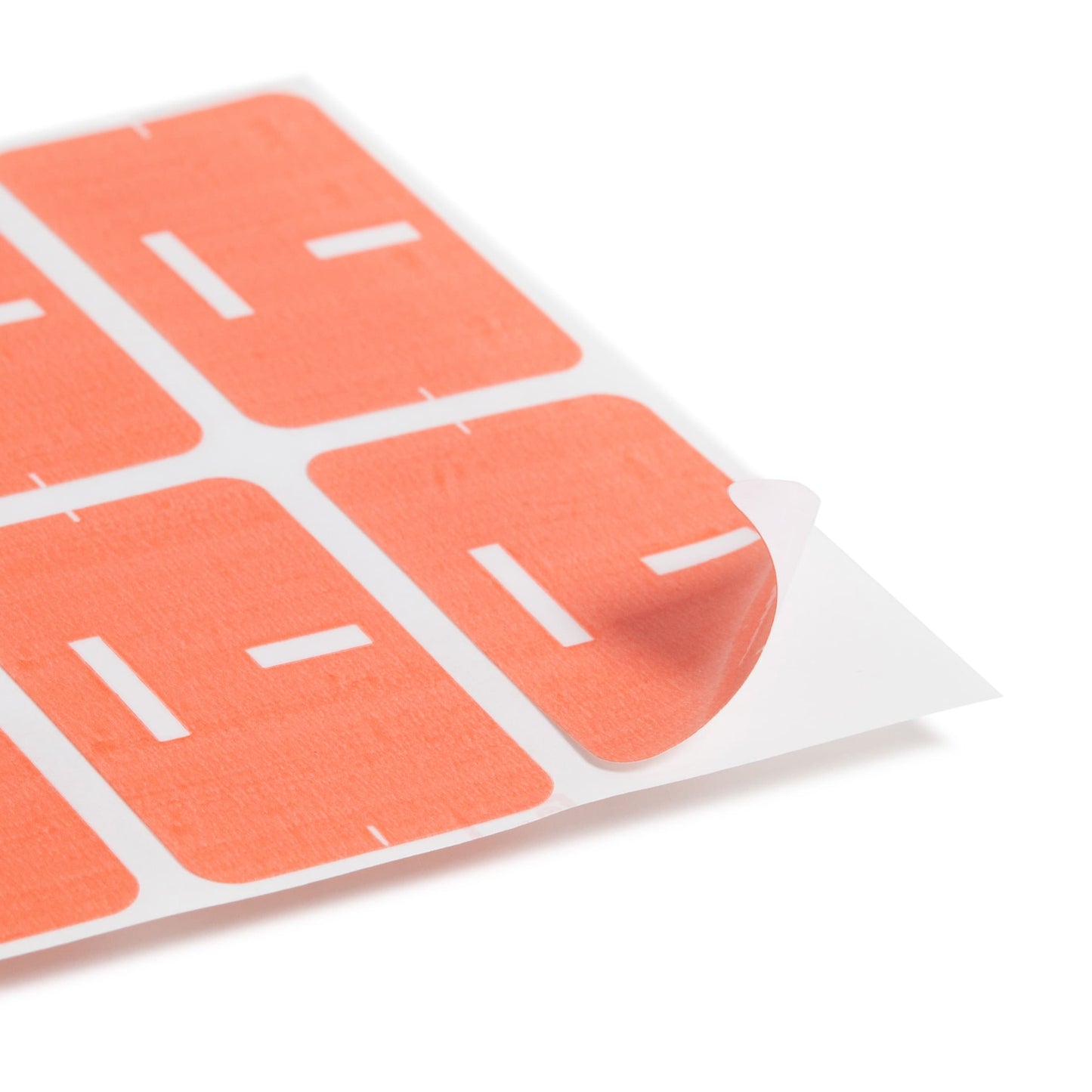 AlphaZ® ACCS Color Coded Alphabetic Labels - Sheets, Pink Color, 1" X 1-5/8" Size, Set of 100, 086486671798