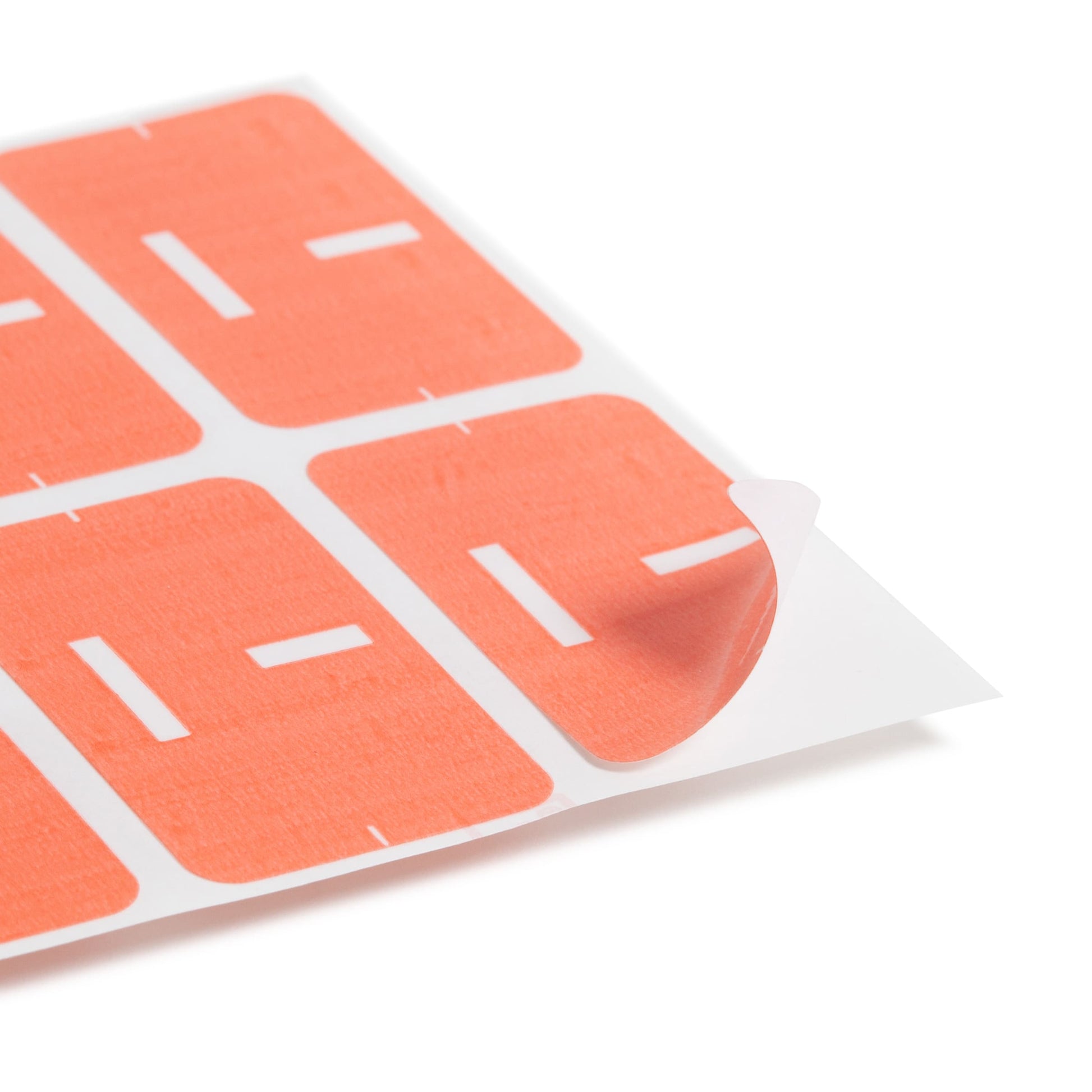 AlphaZ® ACCS Color Coded Alphabetic Labels - Sheets, Pink Color, 1" X 1-5/8" Size, Set of 100, 086486671798