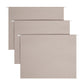 Standard Hanging File Folders with 1/5-Cut Tabs, Gray Color, Letter Size, Set of 25, 086486640633