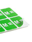 AlphaZ® ACCS Color Coded Alphabetic Labels - Sheets, Light Green Color, 1" X 1-5/8" Size, Set of 100, 086486671835