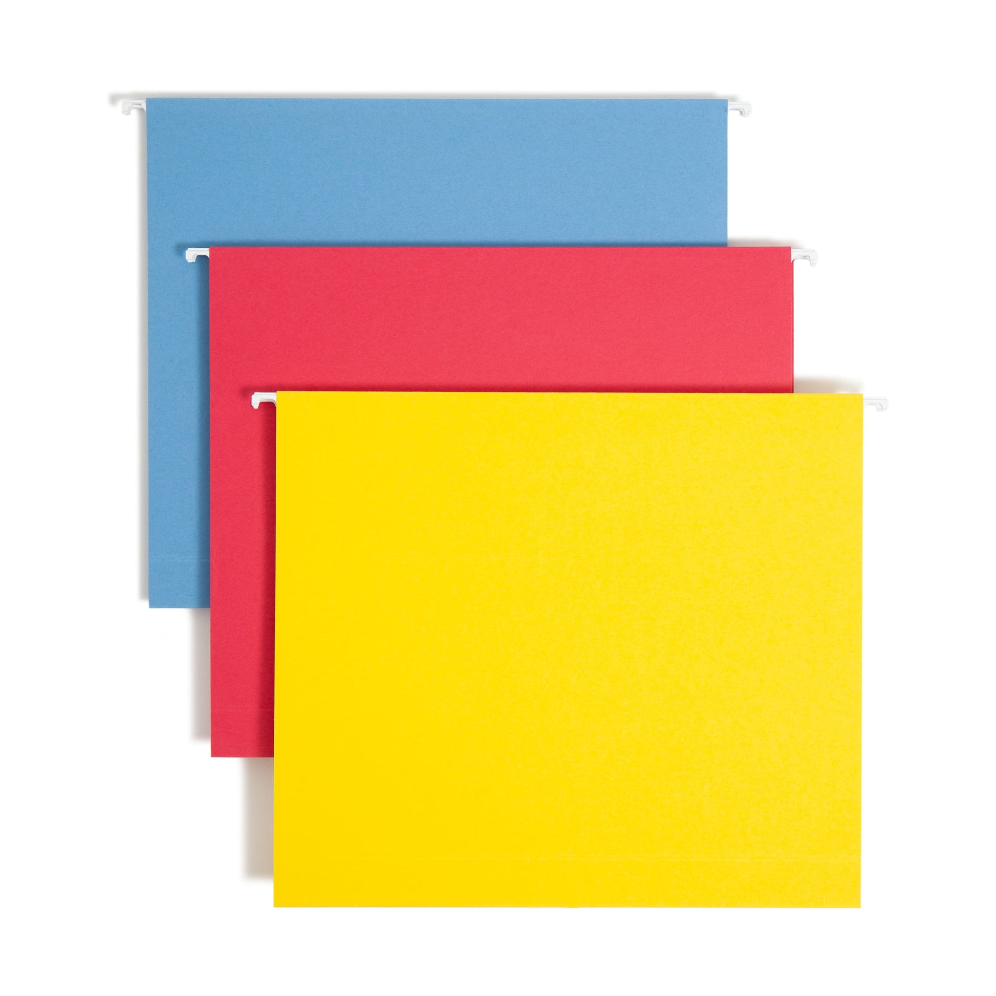Hanging Box Bottom File Folders, 2 inch Expansion, Assorted Colors Color, Letter Size, Set of 25, 086486642644