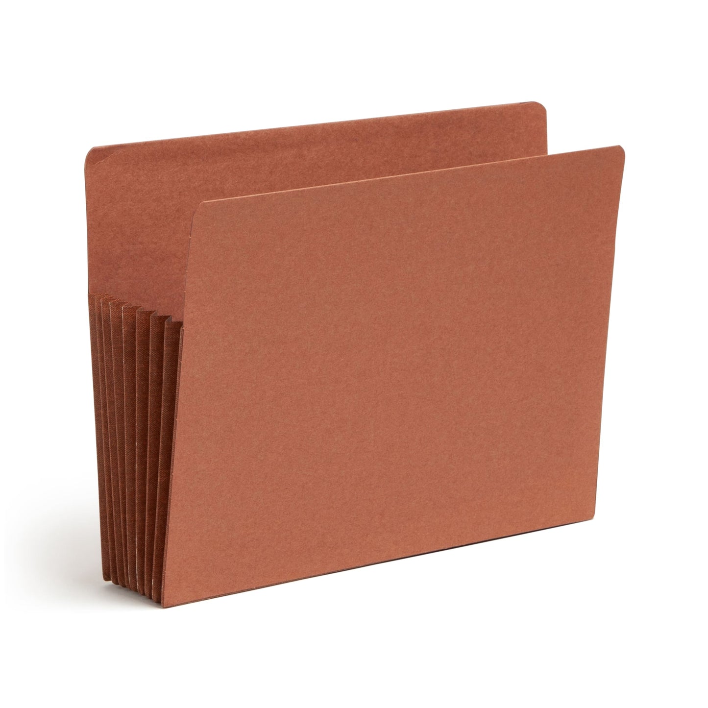 TUFF® Extra-Wide Reinforced End Tab File Pockets, Straight-Cut Tab, 7 inch Expansion, Redrope Color, Extra Wide Letter Size, Set of 1, 30086486737952