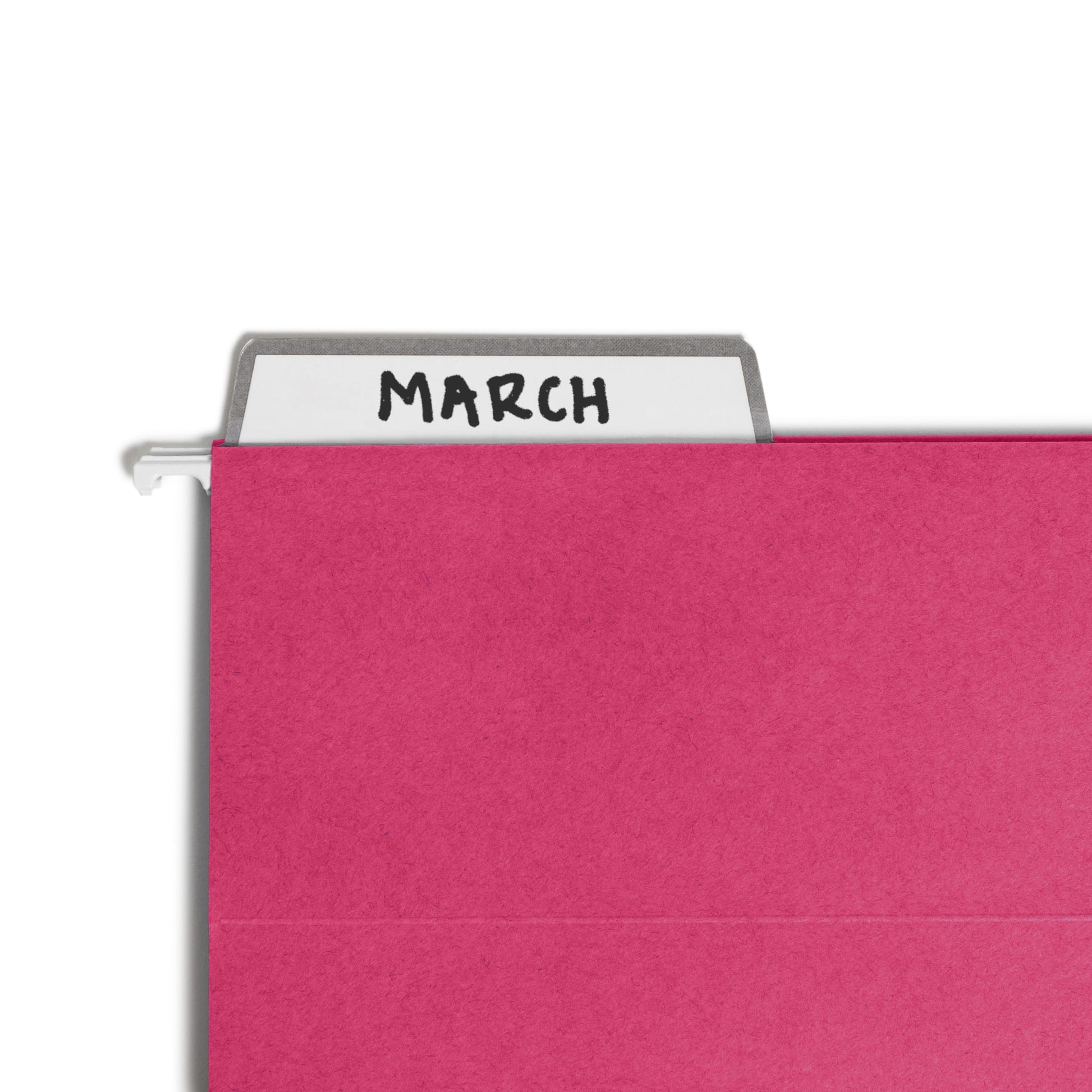 Protab® Filing System Start Kit, Red Color, Letter Size, Set of 20, 086486641975