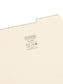 Standard File Folders, 1/3-Cut Right Tab, Manila Color, Letter Size, Set of 100, 086486103336