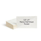 Self-Adhesive Poly Pockets, Clear Color, 9" X 5-1/2" Size, Set of 100, 086486681858
