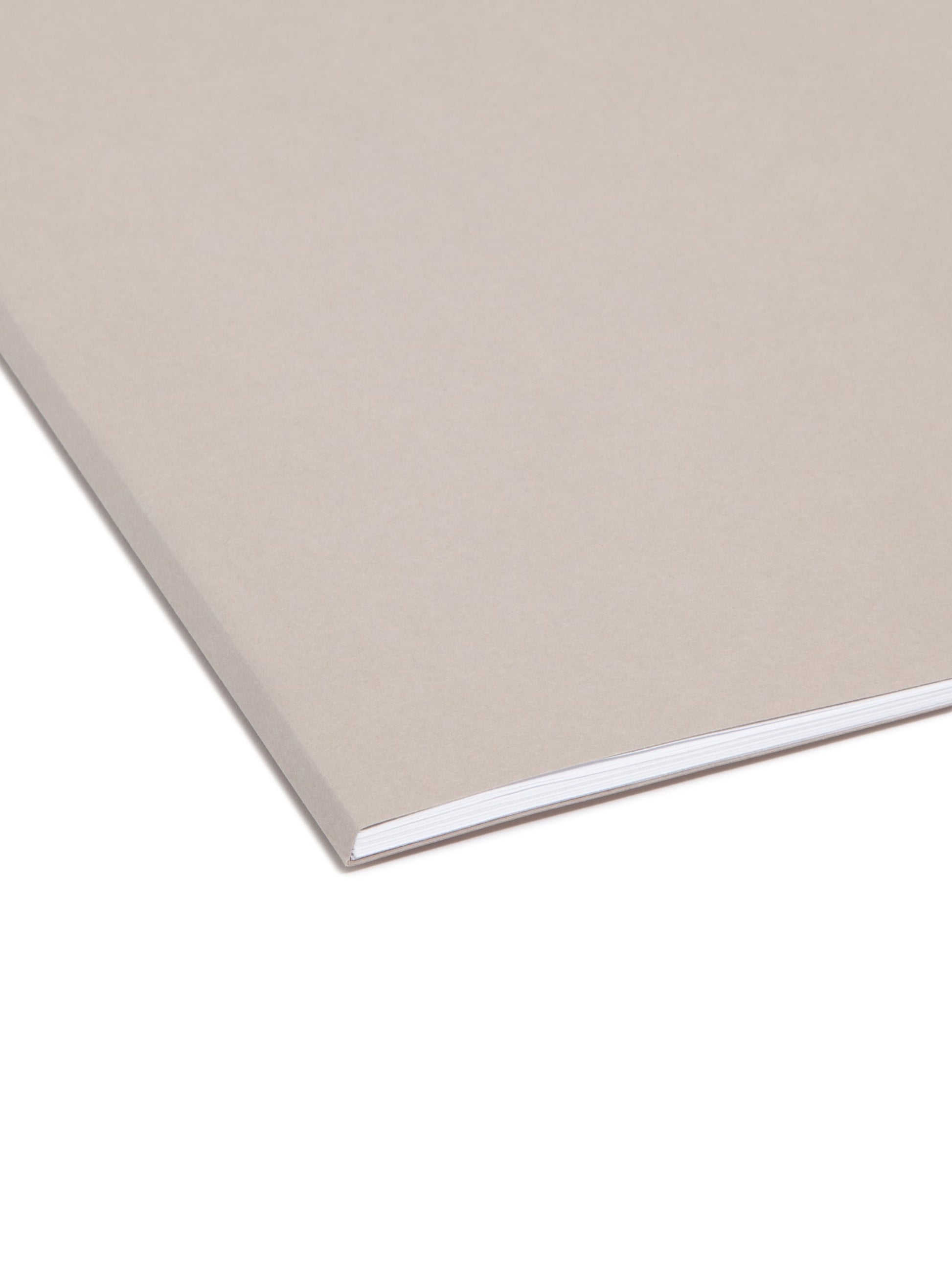TUFF® Hanging File Folders with Easy Slide® Tabs, Gray Color, Letter Size, Set of 1, 086486640923
