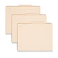 Classification File Folders, 2 Dividers, 2 inch Expansion, Manila Color, Letter Size, Set of 10, 30086486140004
