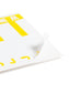 AlphaZ® NCC Color-Coded Name Labels - Sheets, Yellow Color, 3-5/8" X 1-5/32" Size, Set of 1, 086486671613