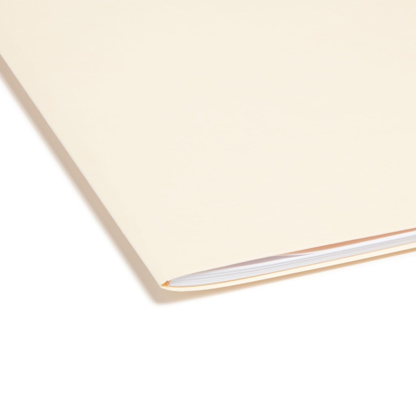 Reinforced Tab Pocket File Folders, Manila Color, Letter Size, Set of 50, 086486103152