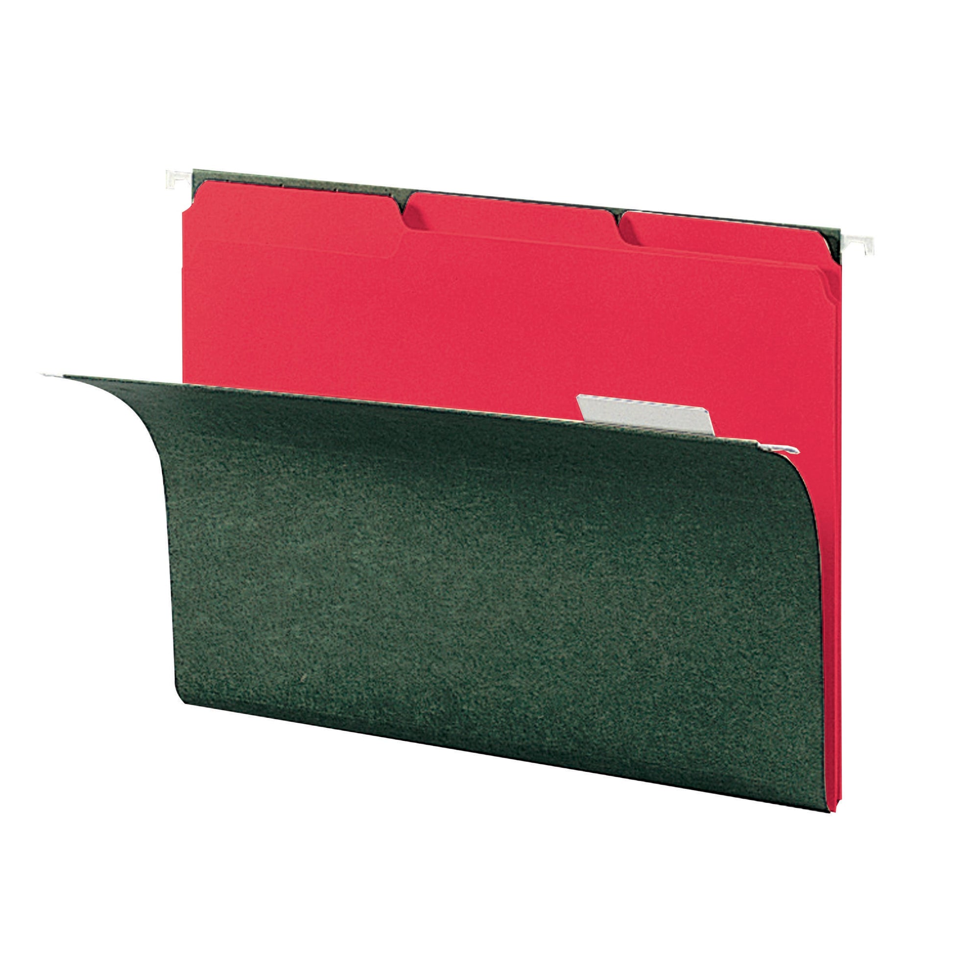 Interior File Folders, Red Color, Letter Size, Set of 100, 086486102674