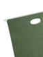 100% Recycled Hanging File Pockets, Standard Green Color, Letter Size, Set of 10, 086486642262