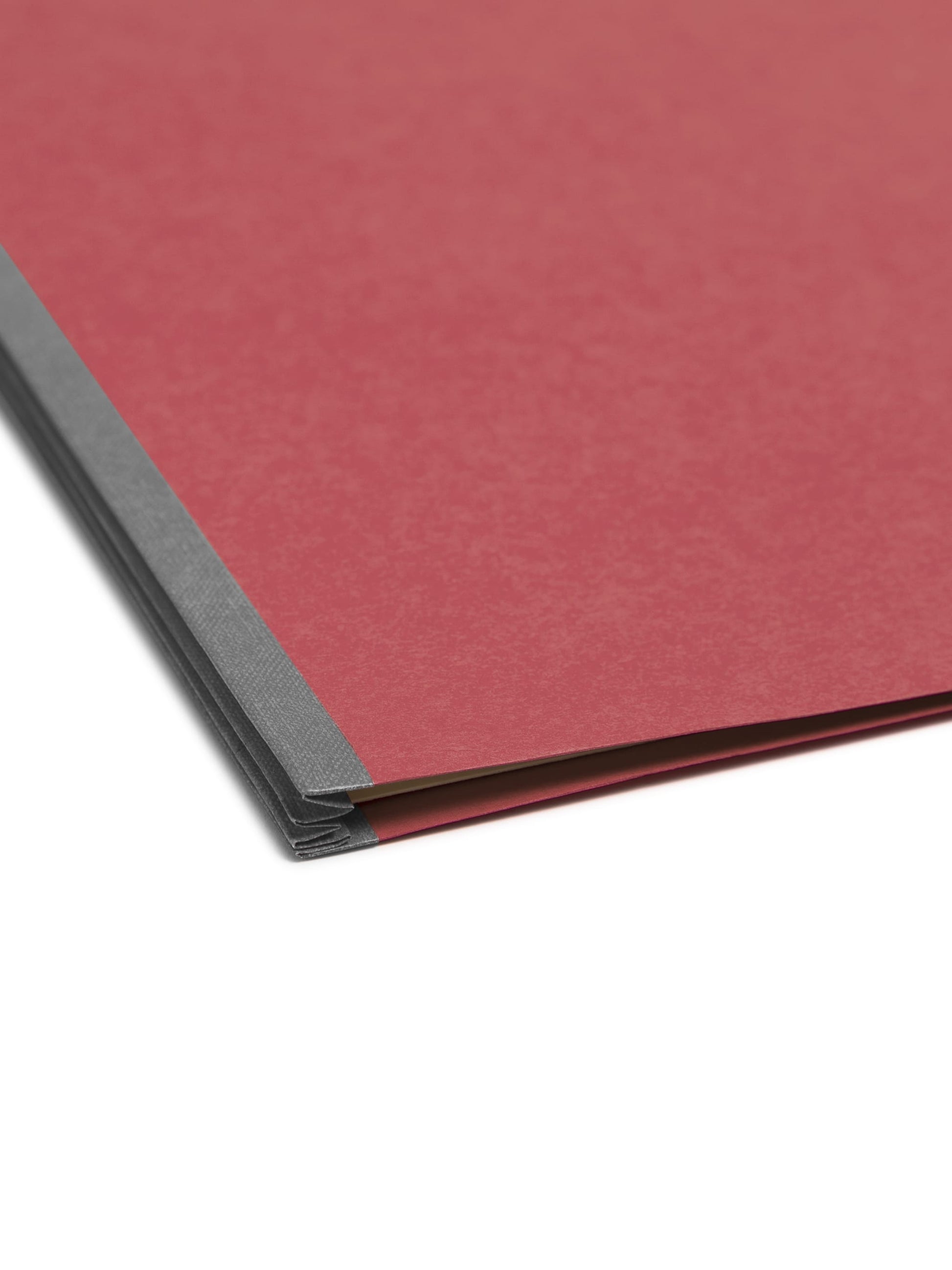 Classification File Folders, 2 Dividers, 2 inch Expansion, Red Color, Letter Size, Set of 10, 30086486140035